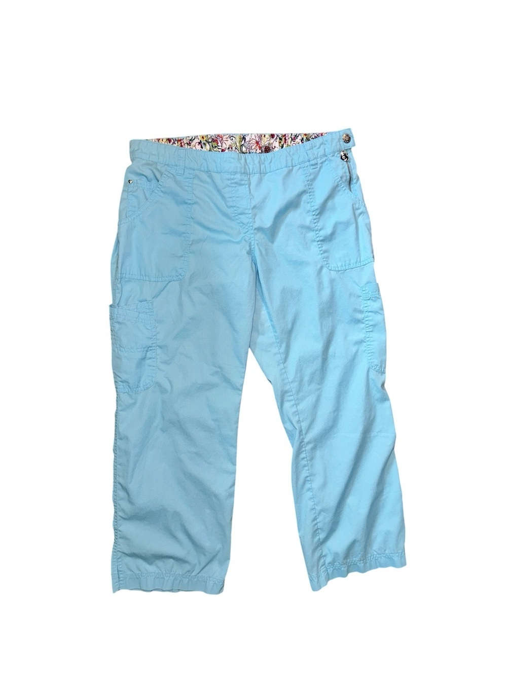 koi Sara Style Caribbean Blue scrub pants; XL Petite